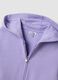 Violetter Hoodie aus reiner Bio-Baumwolle mit Stern, Regular Fit f&uuml;r Baby-M&auml;dchen_3