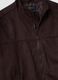 Braune, wattierte Cropped-Jacke mit Rei&szlig;verschluss, Oversized-Fit_1