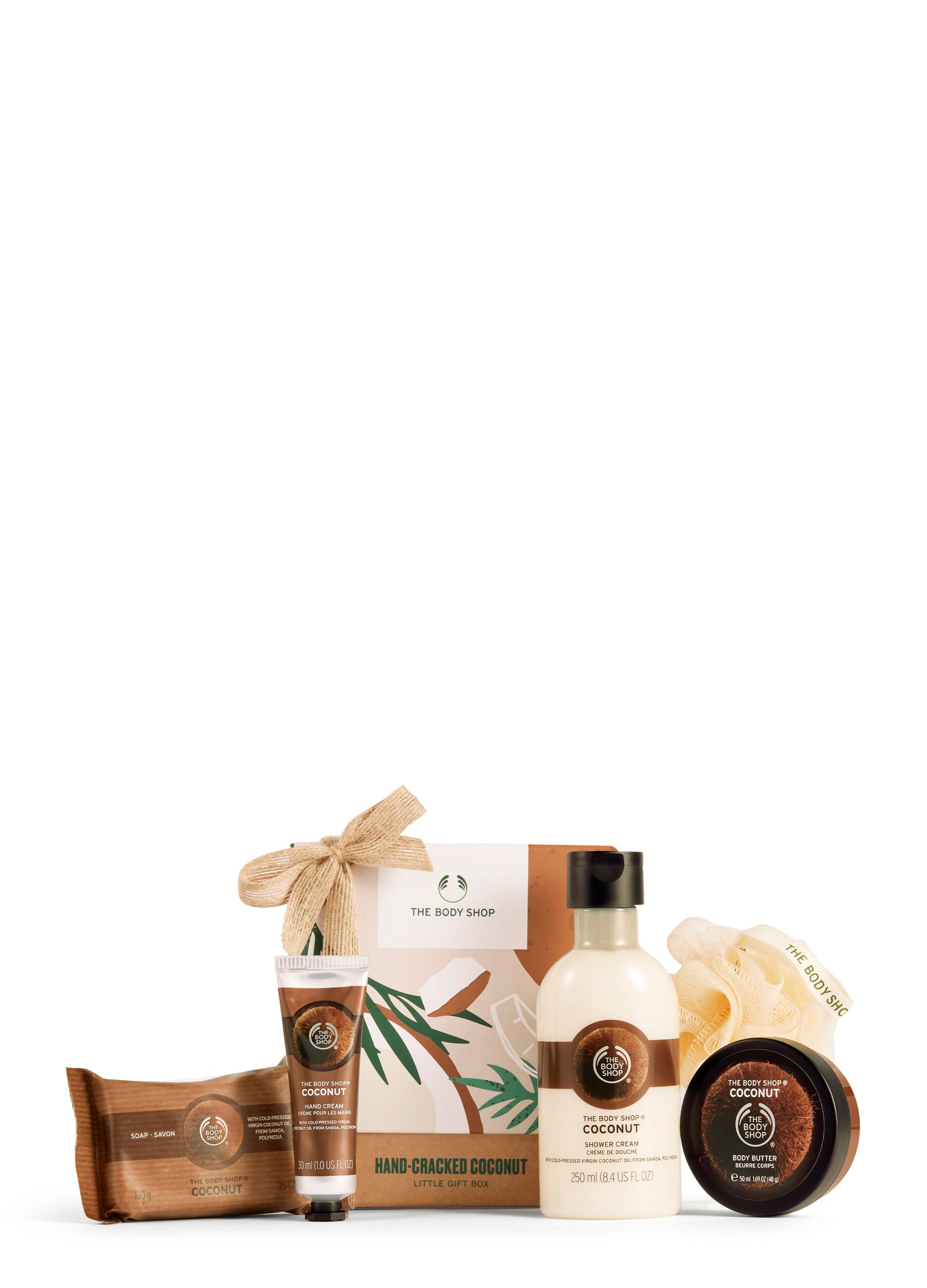 The Body Shop small coconut gift box