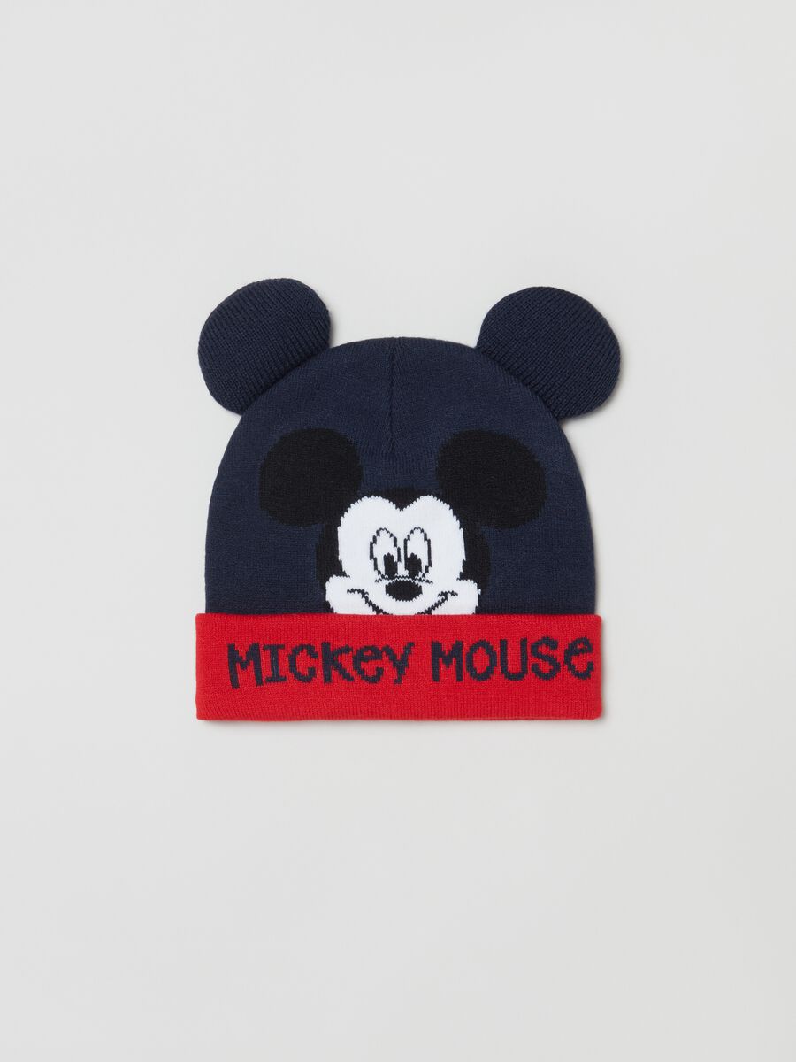 Hat with ears and Mickey Mouse drawing_0