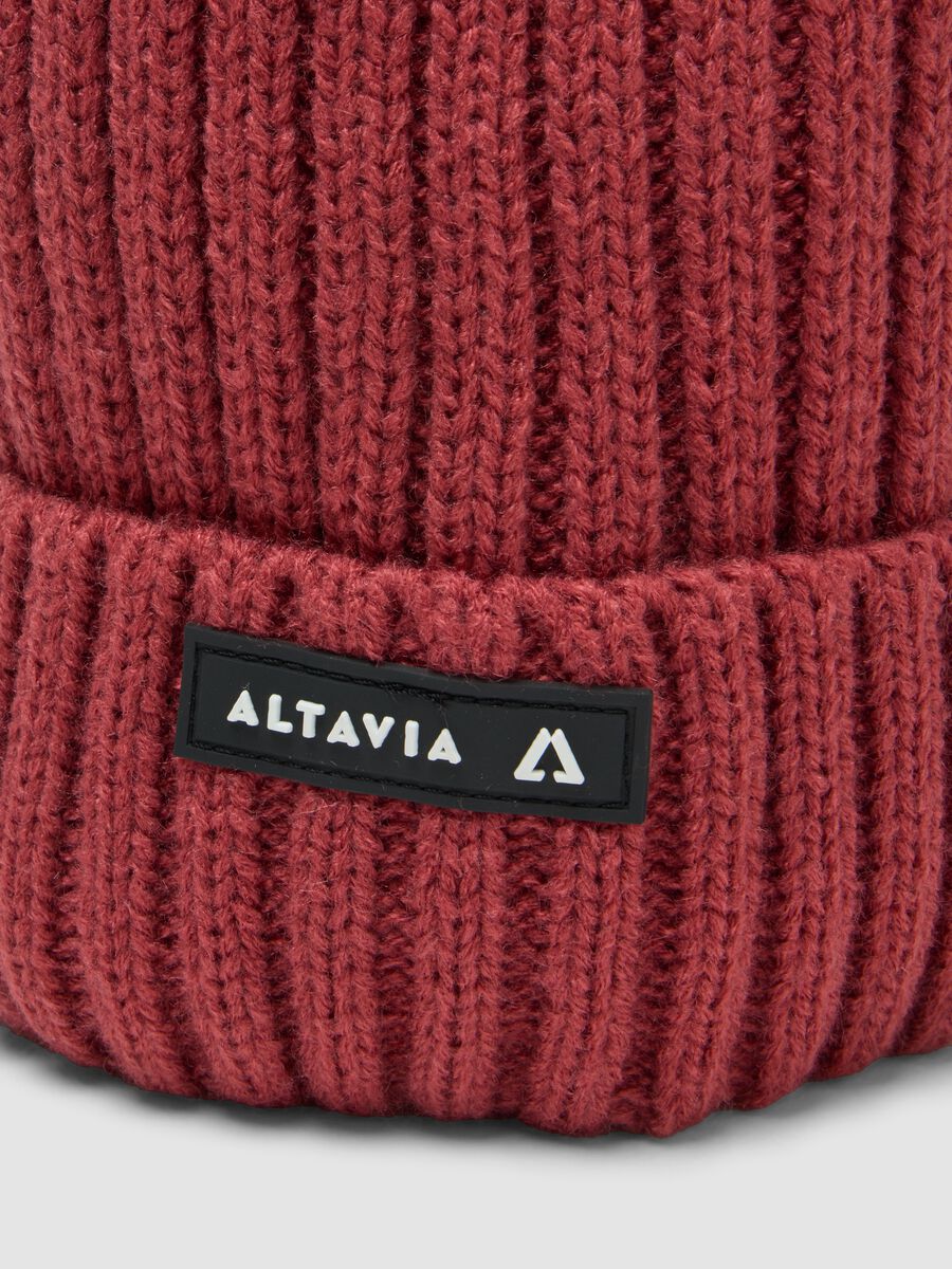 Rib-knit beanie with cuff ALTAVIA WITH DEBORAH COMPAGNONI_2