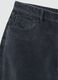 Grey pure cotton baggy trousers_5