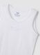 Bipack canotte bianco e viola in puro cotone organico girocollo_2