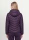 Casaco Ultralight roxo acolchoado com capuz e fecho de correr_2