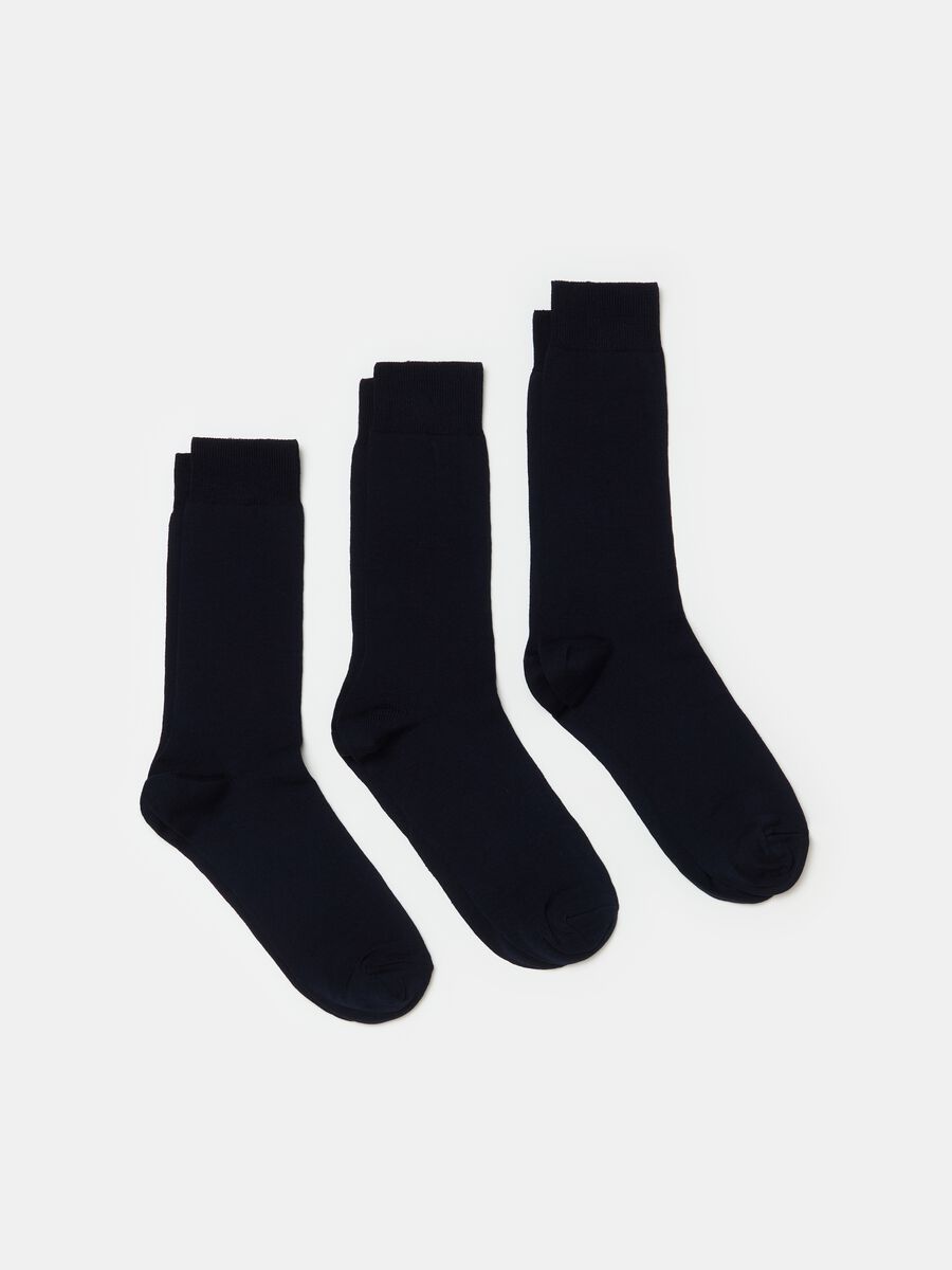 Pack tres calcetines cortos elásticos_0