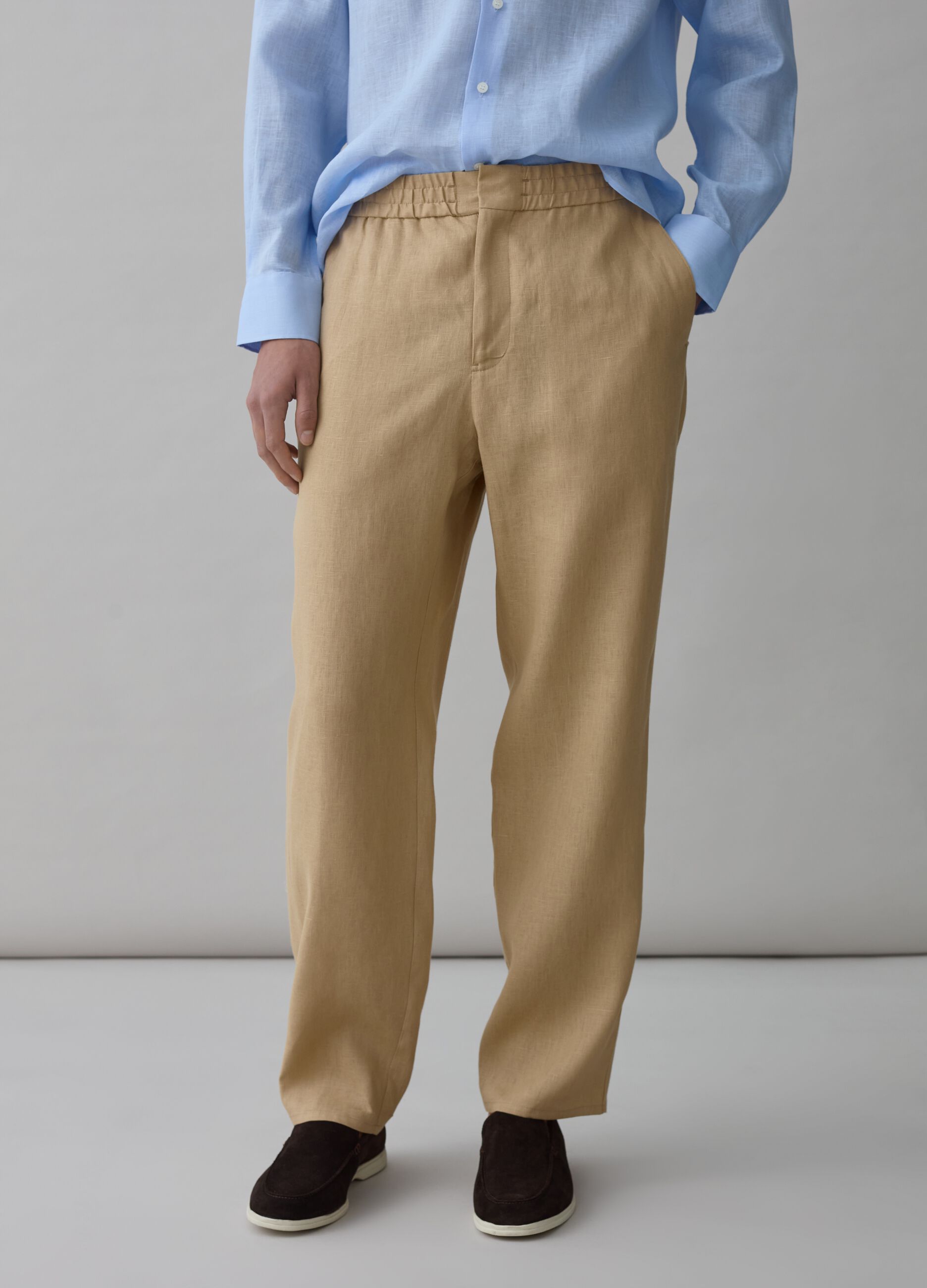Pantalón de lino Contemporary