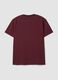 T-shirt rossa in misto cotone piquet elasticizzato regular fit Easy Dry_2