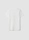 White pure cotton regular-fit boys&rsquo; T-shirt with prints_1