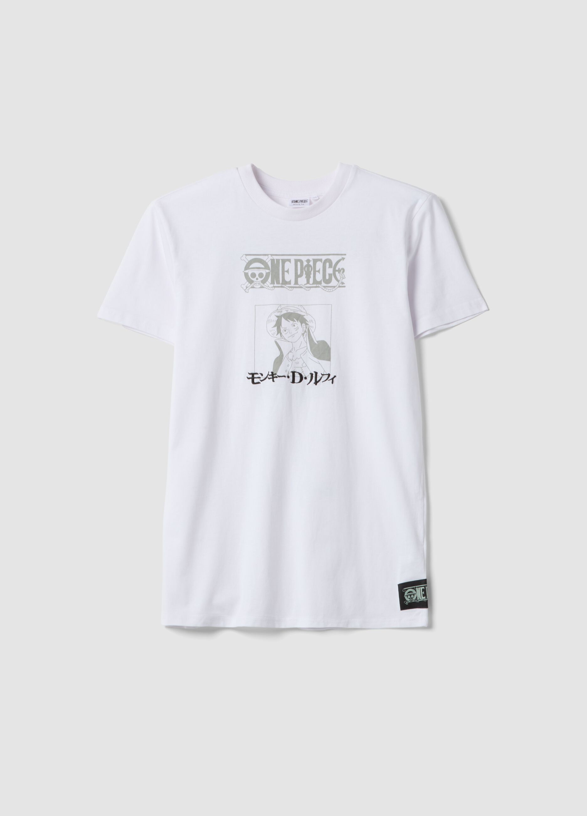 White short-sleeved pure cotton T-shirt