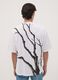 T-shirt branca em algod&atilde;o puro com estampado vegetal_3