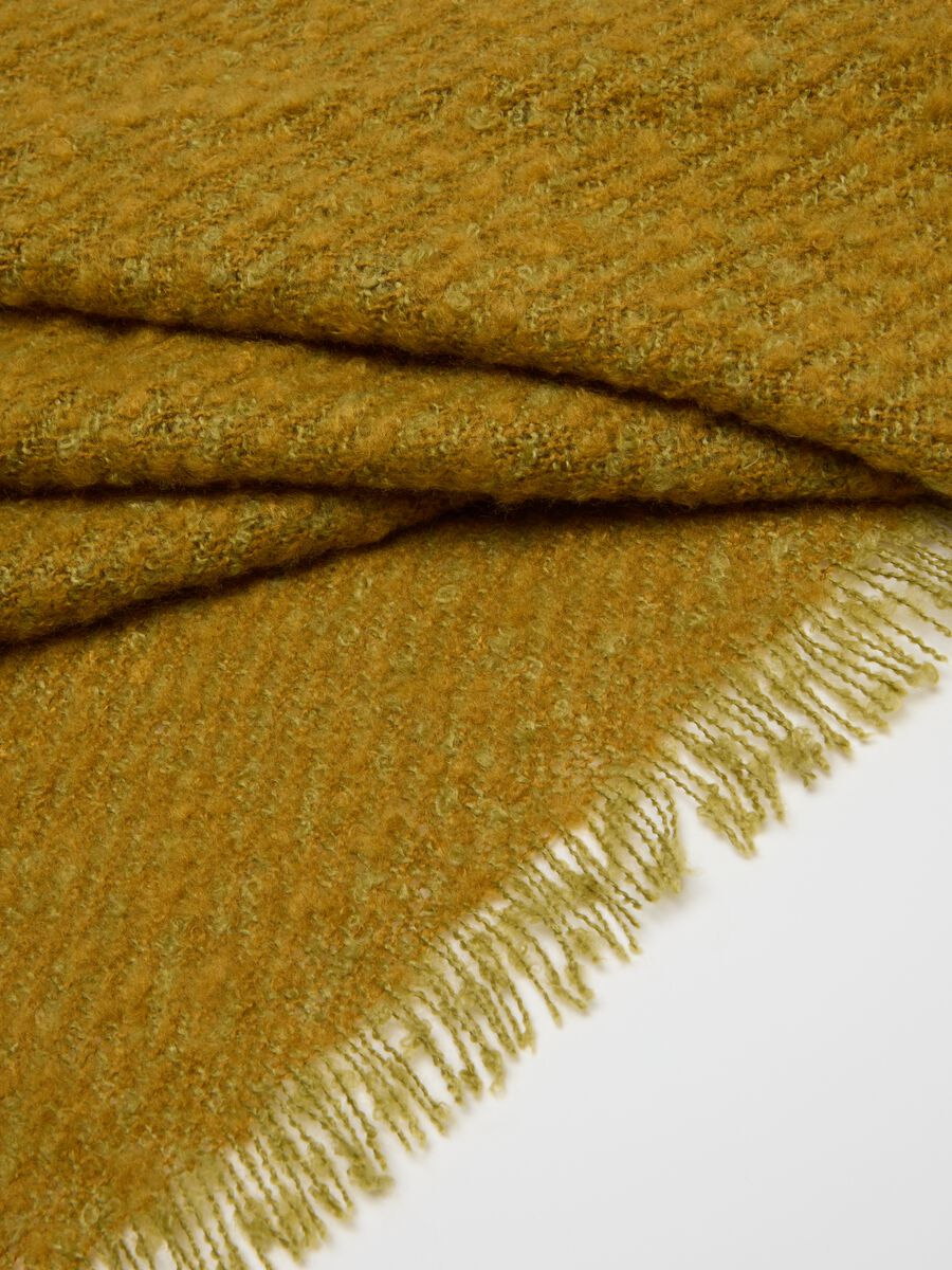 Brown Blended Fabric Scarf_2