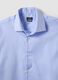 Light blue striped pure cotton shirt with classic collar, regular fit_2