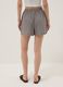 Grey stretch cotton shorts_2