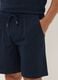 Blaue Pyjamashorts aus Bio-Baumwolle_3