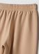 Sandfarbene Joggerhose aus reiner Baumwolle_2