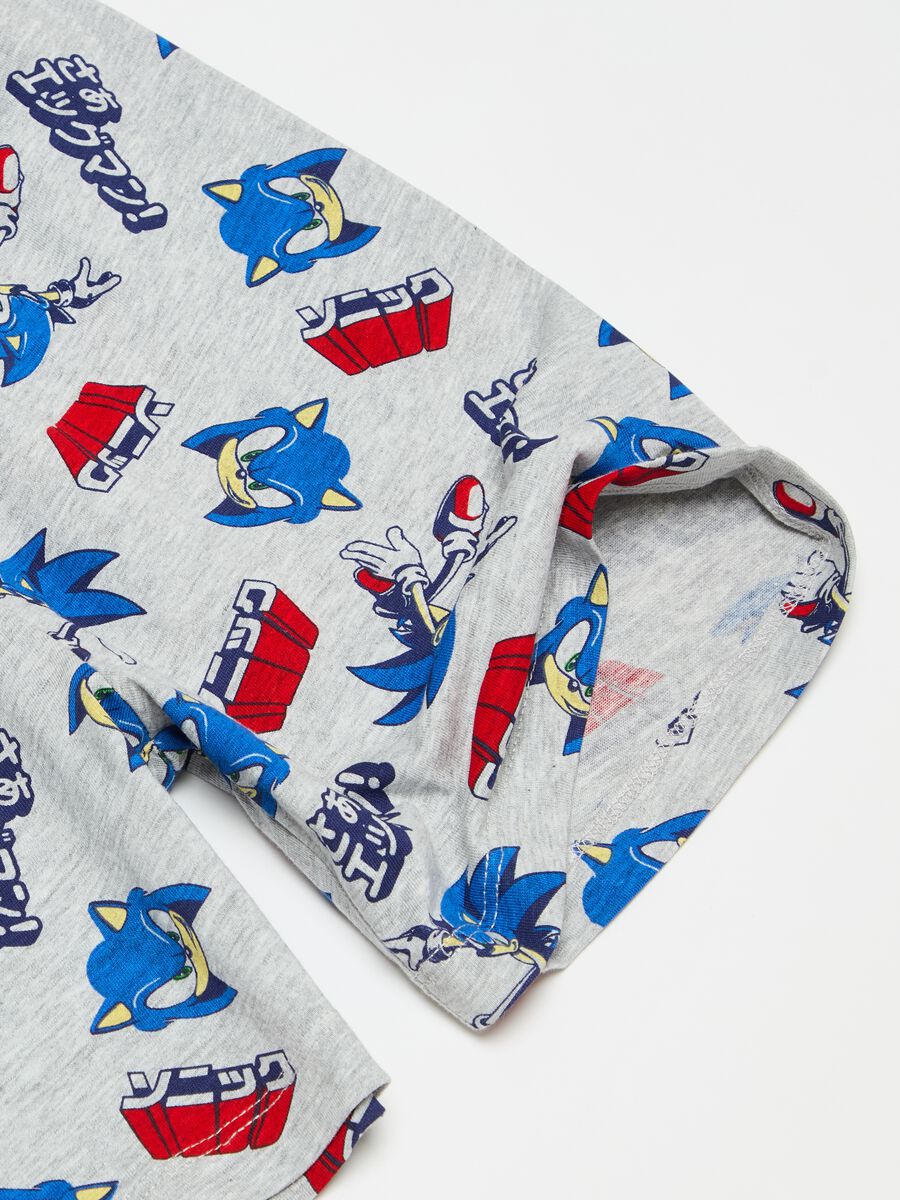Pijama de algodón orgánico estampado Sonic™_2