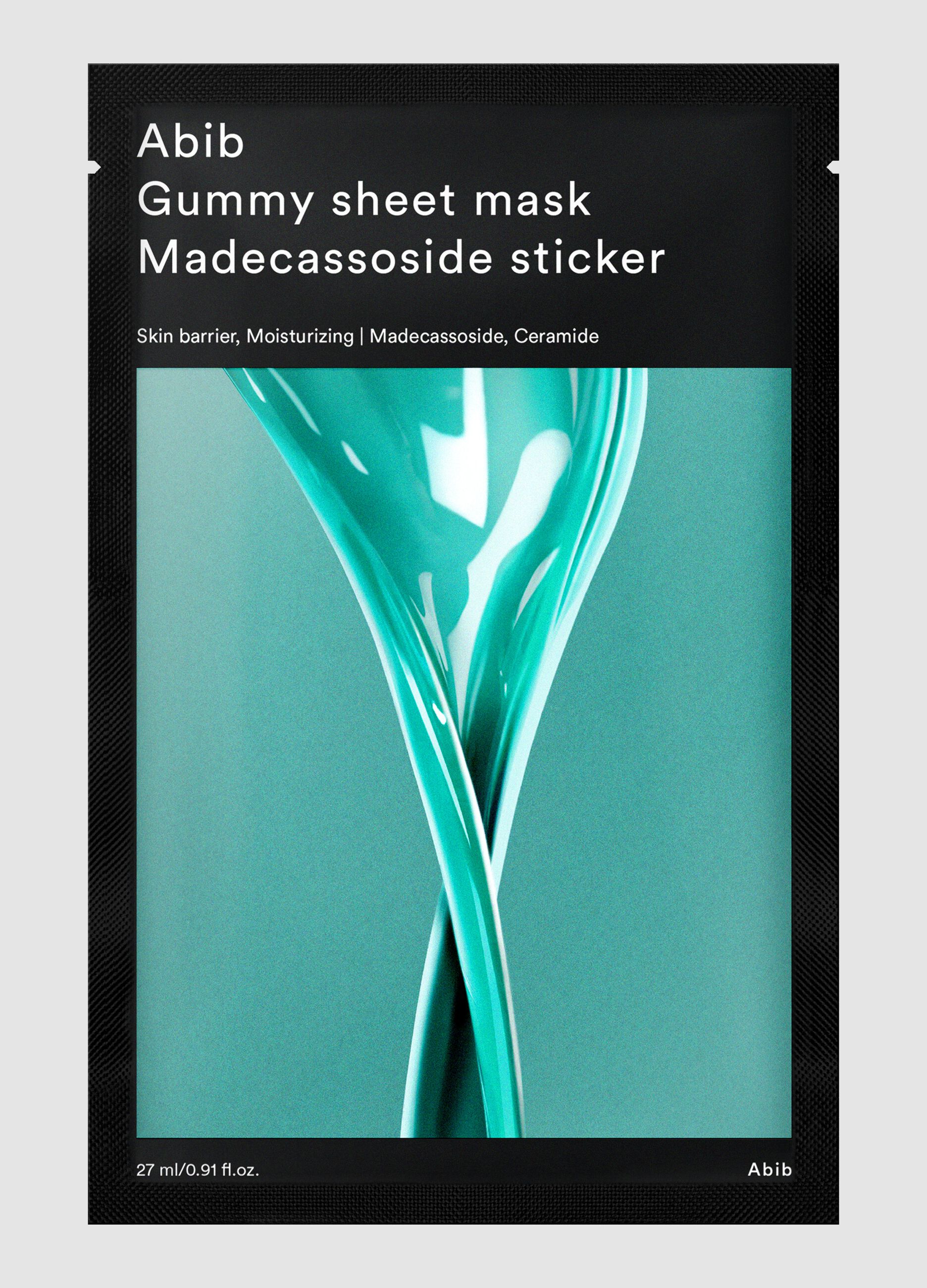 ABIB Mascarilla Gummy Madecassoside Sticker 27 ml - Cosm&eacute;tica coreana