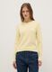 Yellow crew neck jumper regular fit_1