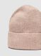 Pink ribbed stretch-wool beanie_2