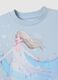 Girls' blue cotton blend regular fit set_3