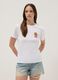 White pure cotton T-shirt with embroidery_0