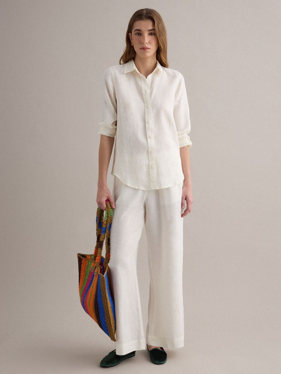 &Lambda;&epsilon;&upsilon;&kappa;ό &pi;&alpha;&nu;&tau;&epsilon;&lambda;ό&nu;&iota; &alpha;&pi;ό &kappa;&alpha;&theta;&alpha;&rho;ό &lambda;&iota;&nu;ό, ί&sigma;&iota;&alpha; &gamma;&rho;&alpha;&mu;&mu;ή, &mu;&epsilon; &kappa;&omicron;&rho;&delta;ό&nu;&iota;_0