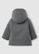 Grey Padded Children's Hooded Jacket_1