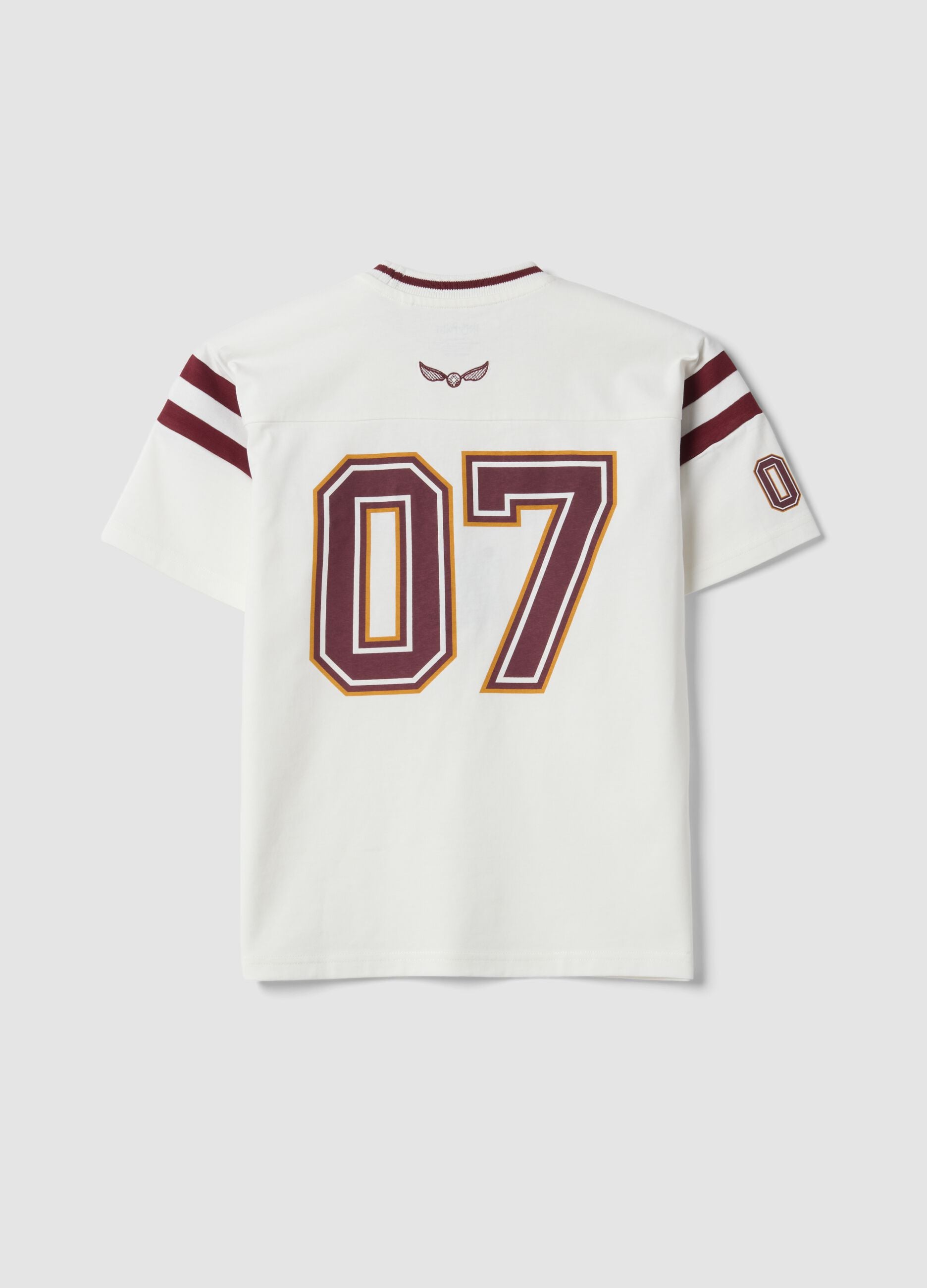 White short-sleeve pure cotton T-shirt