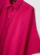 Pink pure cotton oversized shirt_1