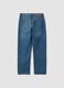 Hellblaue Straight-Fit-Jeans aus Denim aus reiner Baumwolle_6