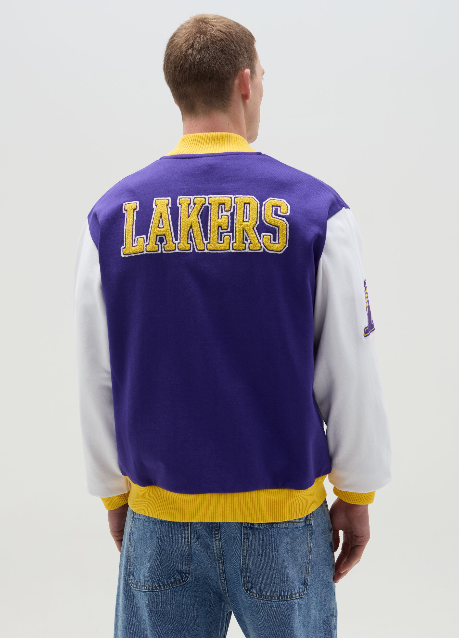 NBA Los Angeles Lakers varsity sweatshirt