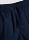Blue pure cotton shorts with elasticated waistband_2