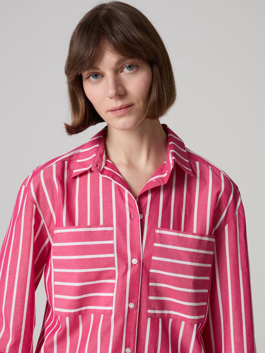 Striped shirt with pockets_1