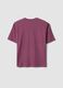 Boys&rsquo; purple 100% cotton oversized T-shirt with print_4