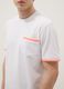 White stretch cotton T-shirt with chest pocket_3