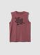 Rosa Tanktop aus Bio-Baumwolle_0