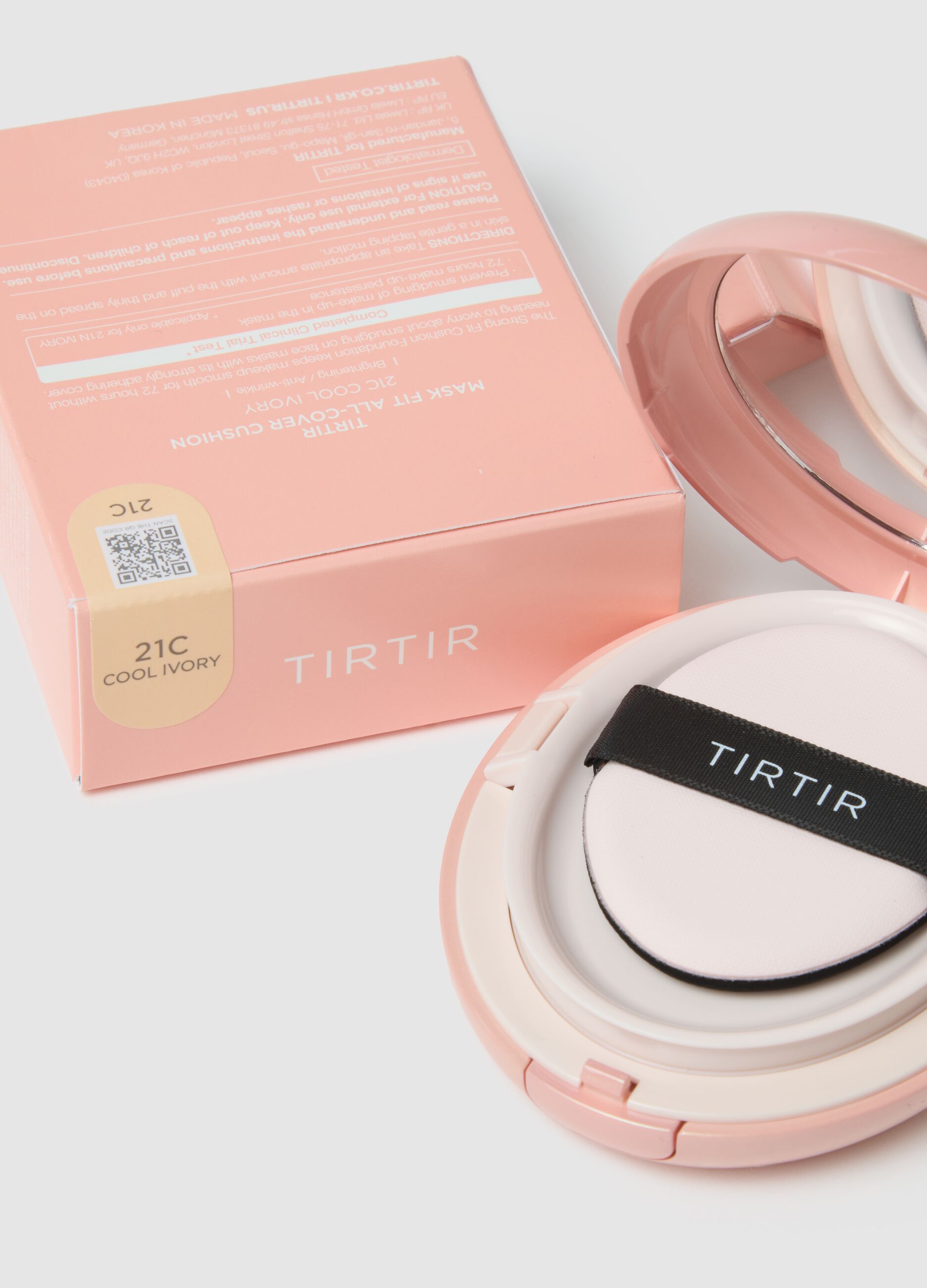 TIRTIR MASK FIT ALL-COVER CUSHION 21C COOL IVORY 18G