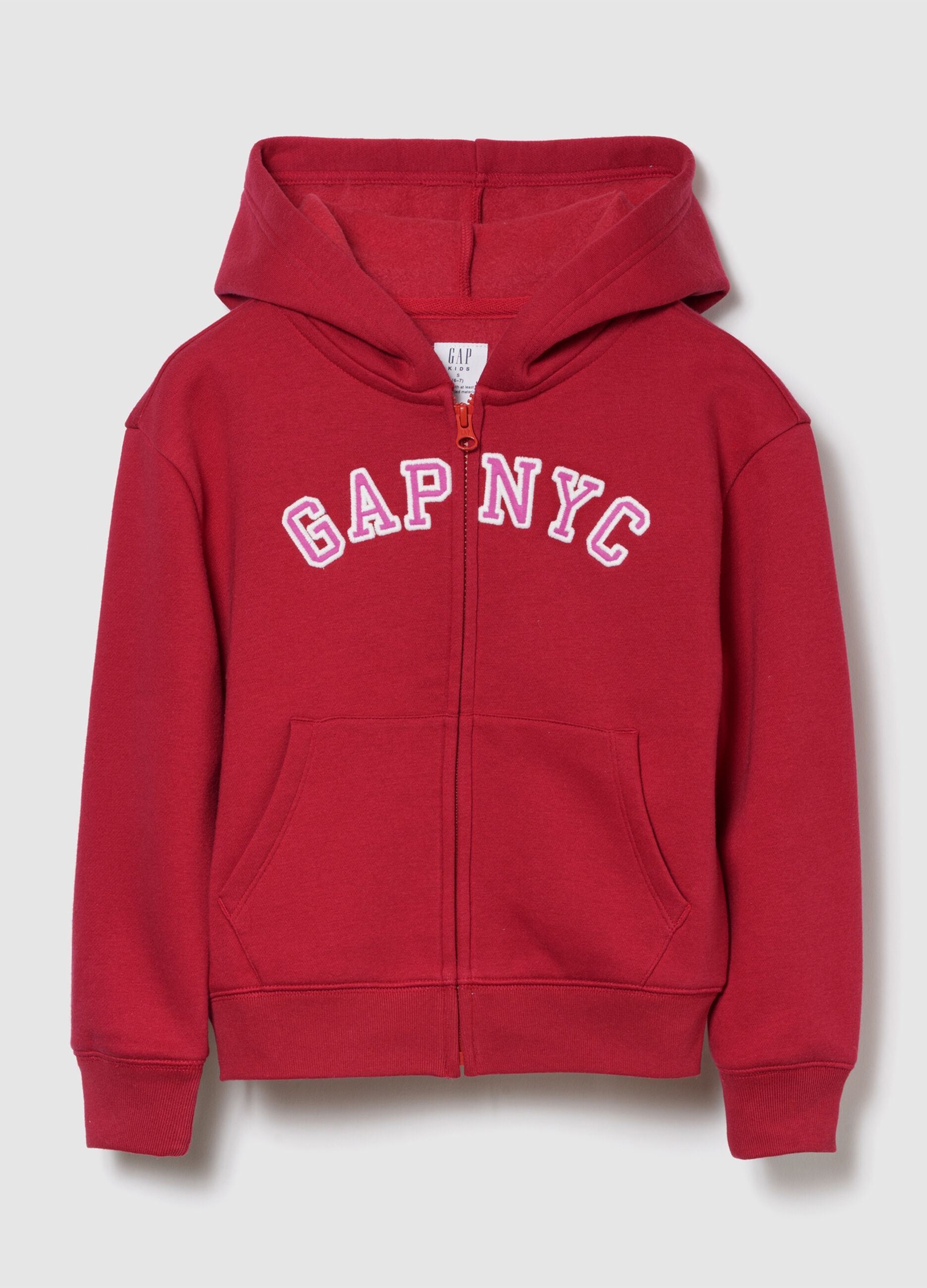 Red Hooded Sweatshirt