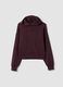 Violettes Sweatshirt aus elastischem Modal mit Rundhalsausschnitt_4