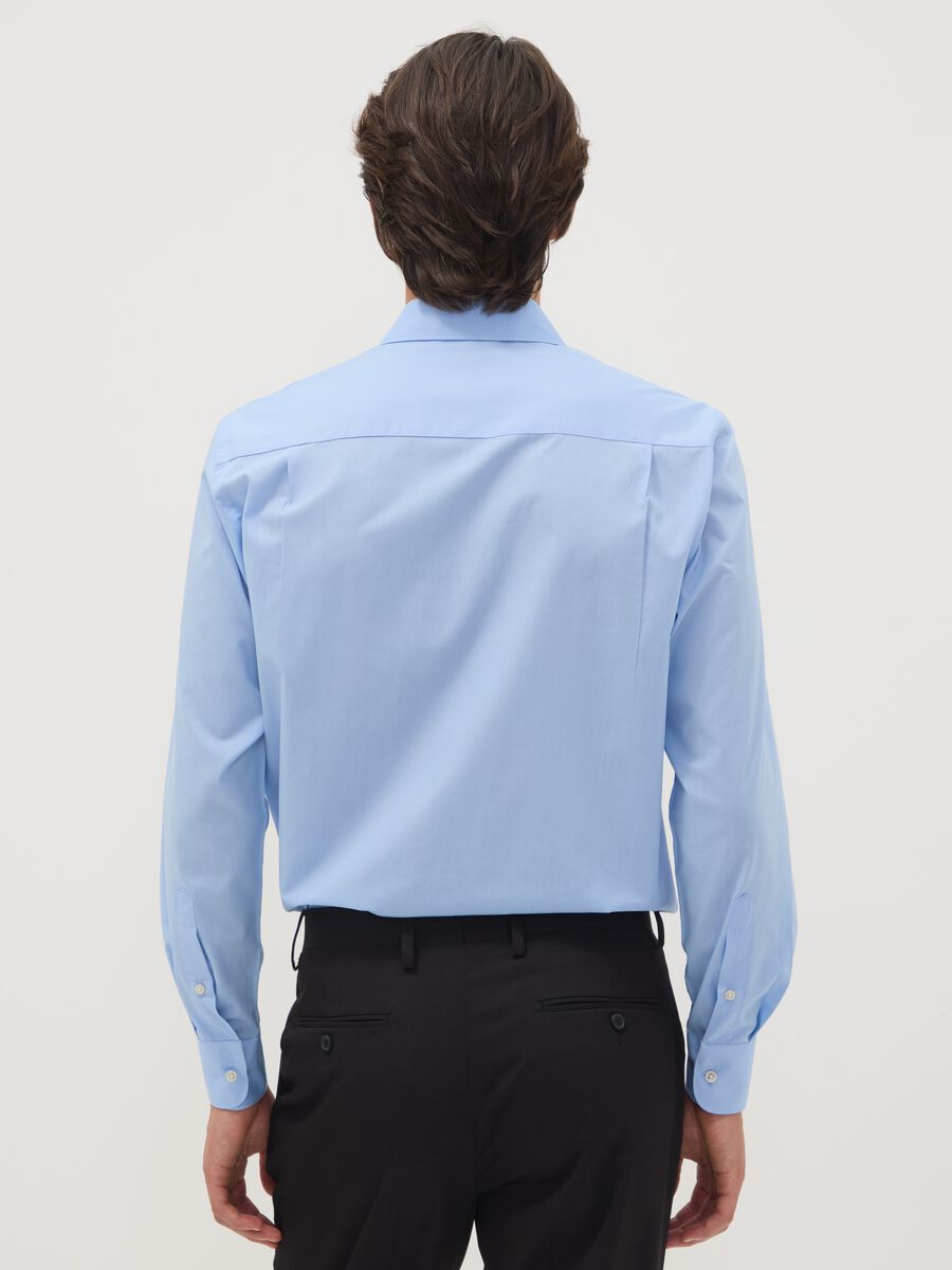 Hellblaues Regular-Fit-Hemd mit klassischem Kragen, b&uuml;gelleicht_3