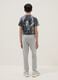 Boys&rsquo; grey cotton-viscose blend joggers, regular fit_1