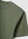 Green regular-fit T-shirt in pure organic cotton jersey_6
