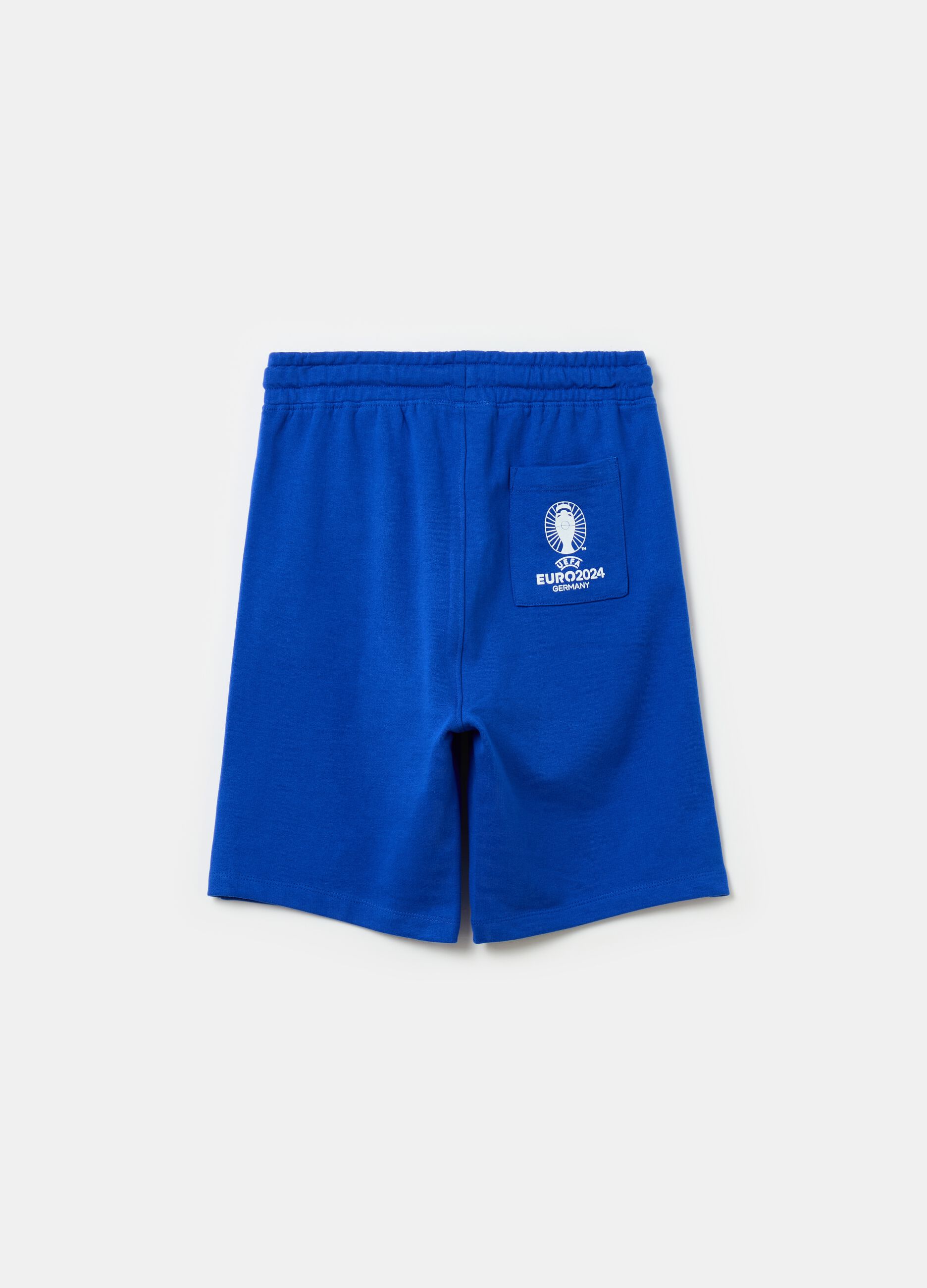 Bermuda shorts with UEFA Euro 2024 Italy print