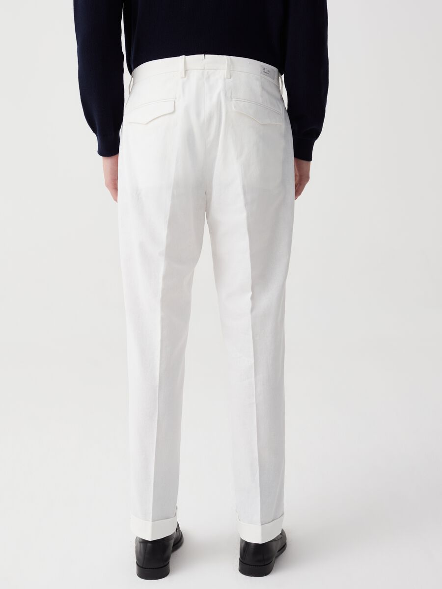 Pantalone chino con pinces B.ST 1957_1