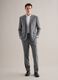 Grey Pinstripe Regular Fit Suit_0