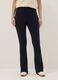 Slim Fit Umstandsleggings aus elastischer blauer Viskose_1