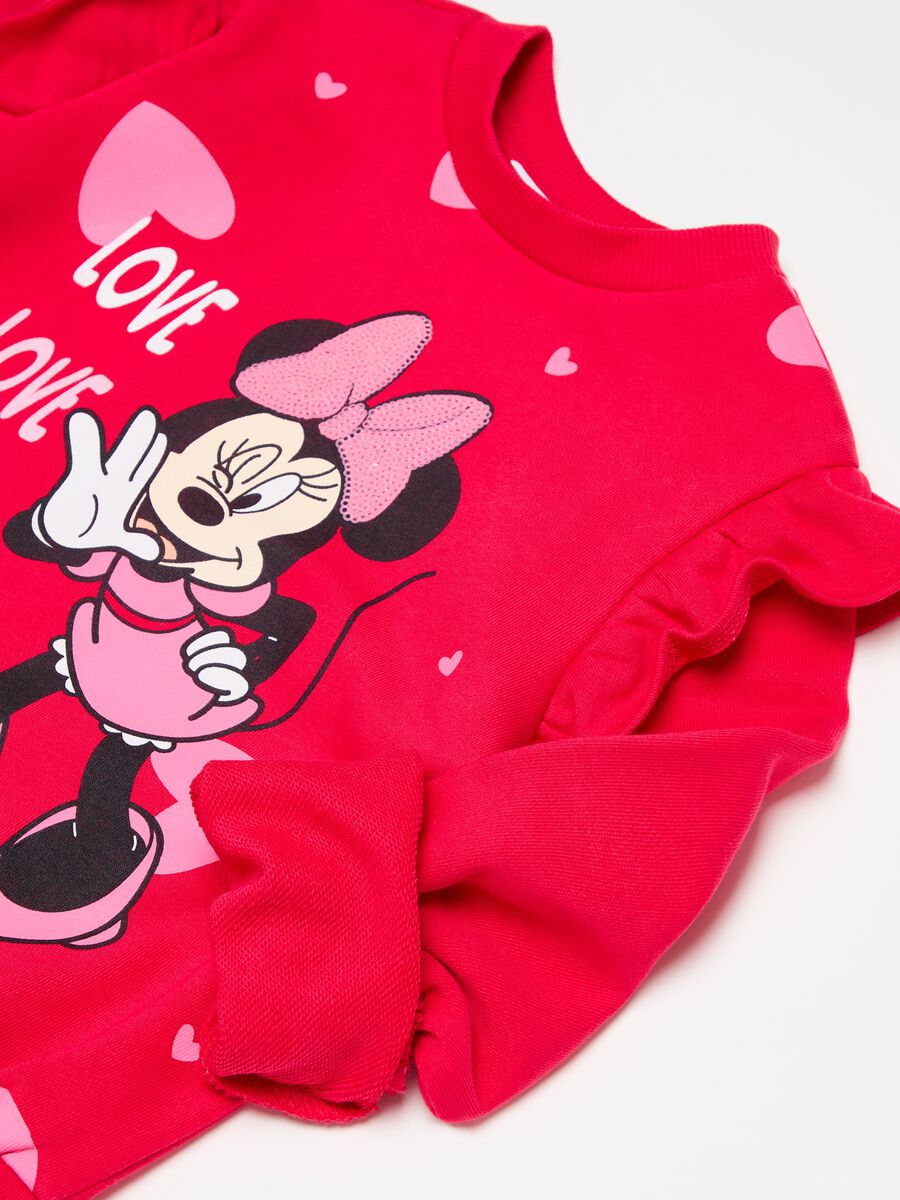 Fleece jogging set with Minnie Mouse print_2