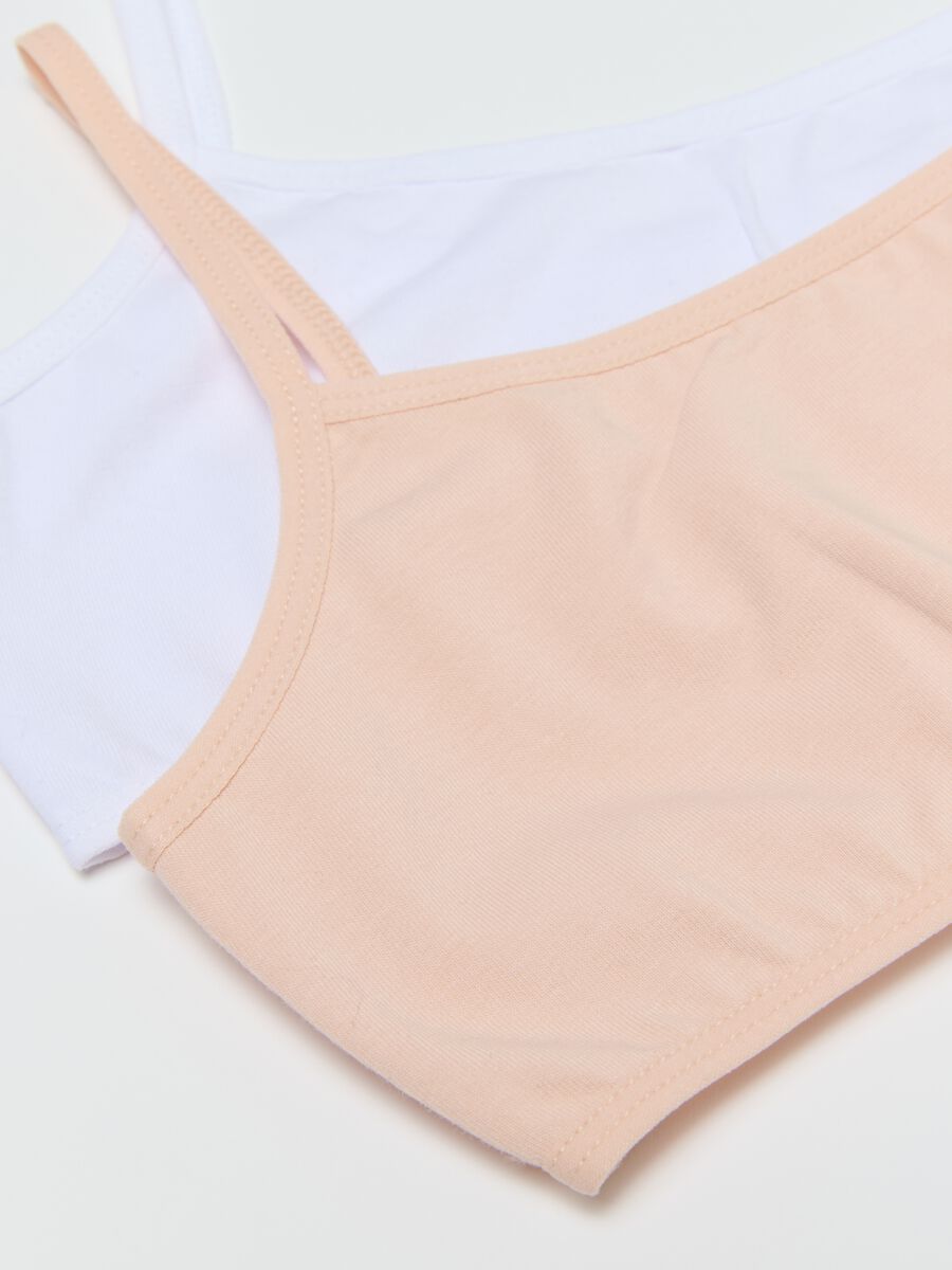 Girls' Multicolor Comfortable Cotton Bra Pack with Stretch_3