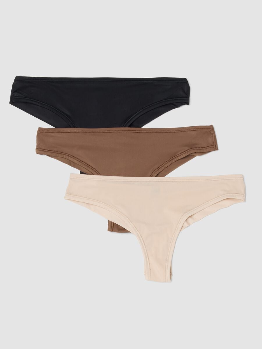 Tripack Brazilian Multicolour Briefs Regular Fit_4