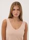 Beiges Tanktop aus Stretchmaterial, Regular Fit_1